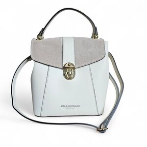 Viola Castellani Leather Convertible Bag